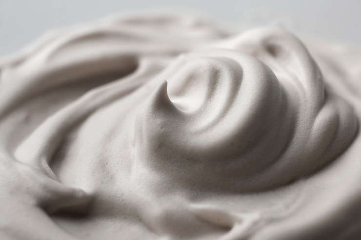 Foto grátis fechar a textura do creme