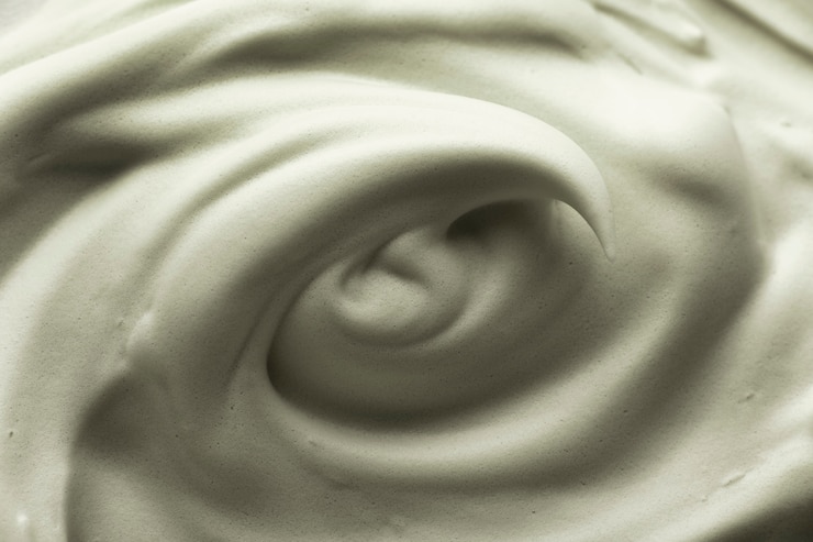 Foto grátis fechar a textura do creme
