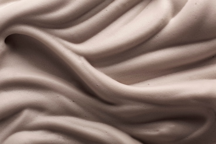 Foto grátis fechar a textura do creme