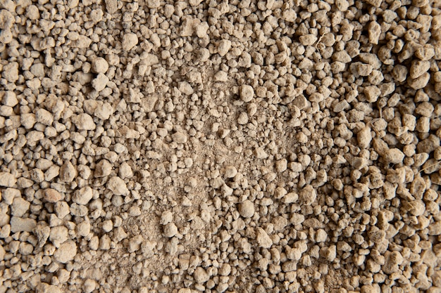 Fechar o detalhe da textura do solo