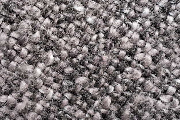 Fechar os detalhes da textura de lã