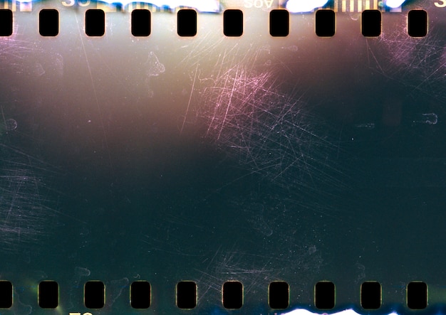 Foto grátis fechar os detalhes da textura do filme