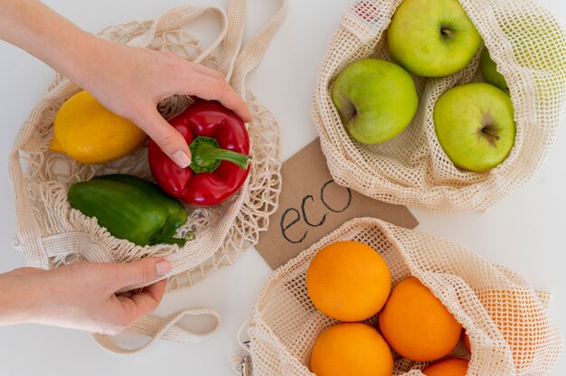 Feche em recipientes de alimentos com zero desperdício