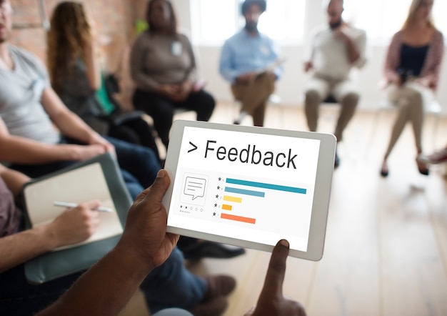 Feedback resultados informação satisfação