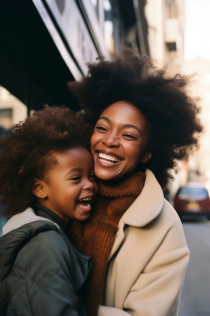 Foto grátis feliz celebração do dia das mães.