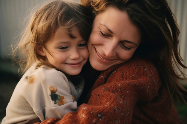 Foto grátis feliz celebração do dia das mães.