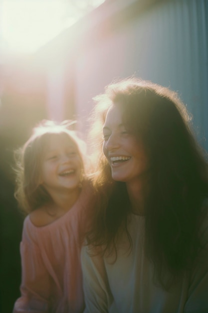 Foto grátis feliz celebração do dia das mães.