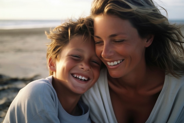 Foto grátis feliz celebração do dia das mães.