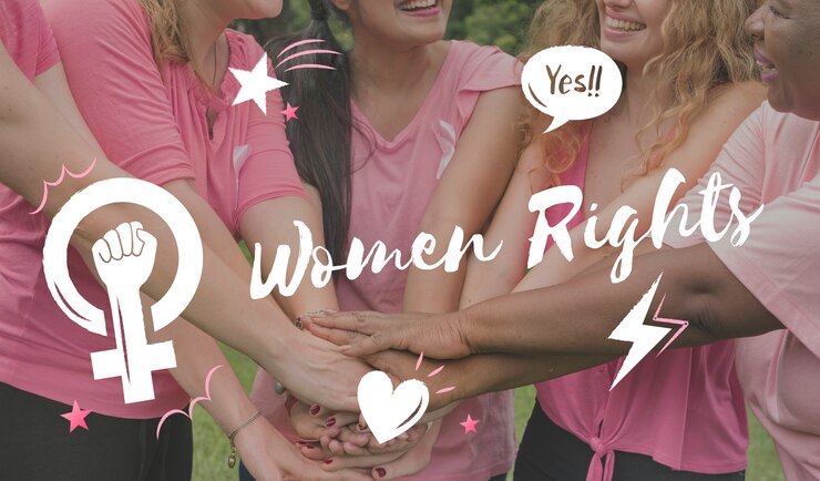 Foto grátis feminismo, igualdade, confiança, mulheres, certas