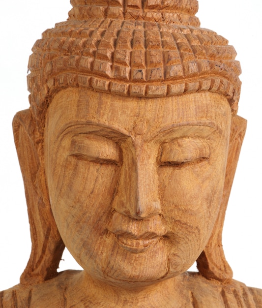 Figura de Buda de perto