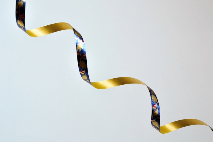 Foto grátis "fita brilhante espiral"