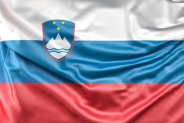 Foto grátis flag of slovenia