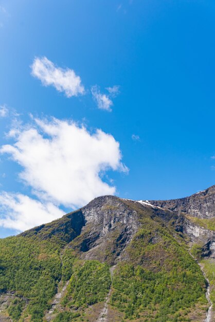 Flam Noruega 06 de junho de 2023 Montanha