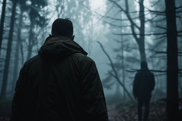 Foto grátis floresta de estilo escuro aokigahara