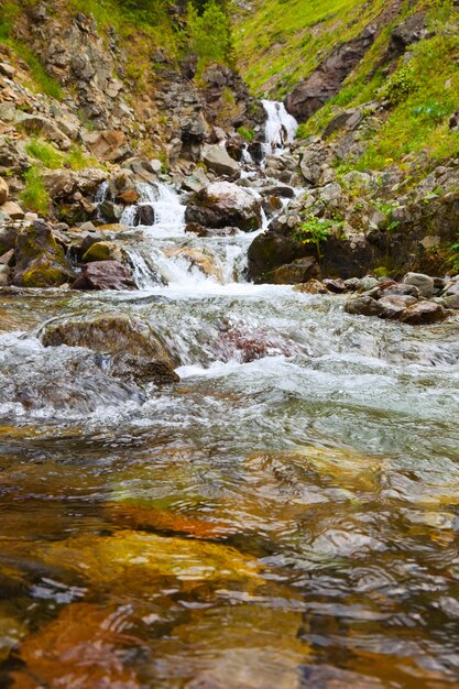 Fluxo de montanhas