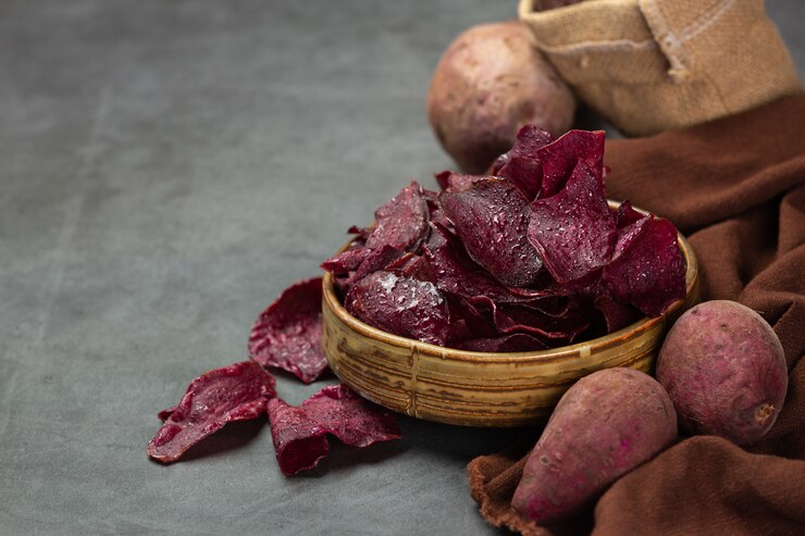 Foto grátis folhas crocantes lustrosas roxas e efeito lustroso roxo