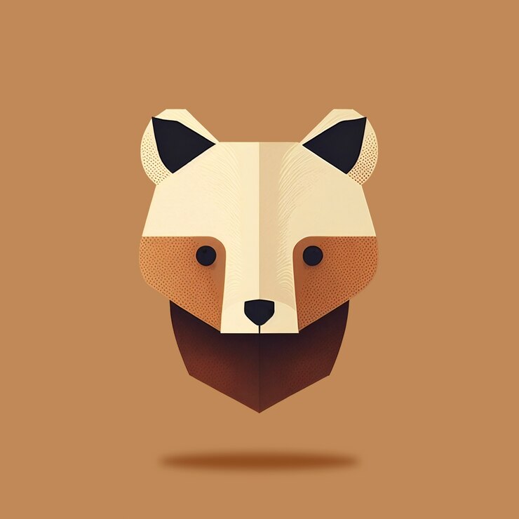 Foto grátis forma de urso gerada por inteligência artificial