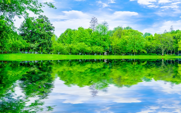 Foto grátis forma montanhas jardim campo exterior lagos