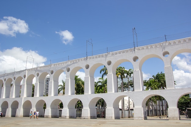 Foto grátis foto de baixo ângulo da escadaria selaron no rio de janeiro