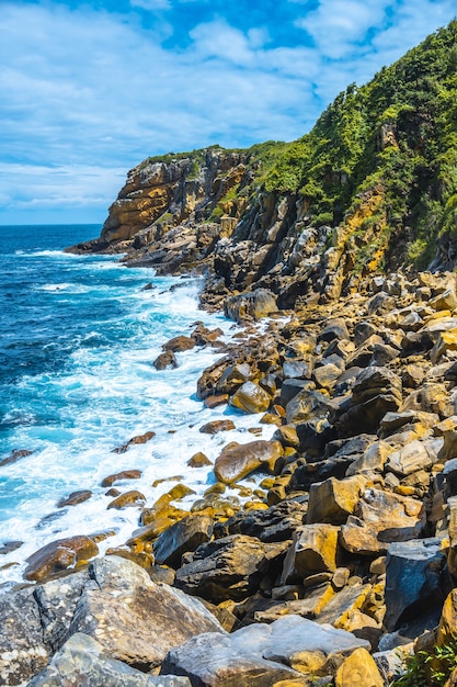 Foto hipnotizante tirada no mar no Monte Urgull