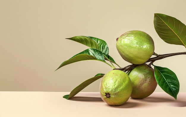 Foto grátis fruta de goiaba, natureza morta