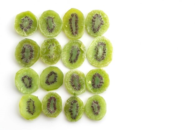 Fruta de kiwi seca