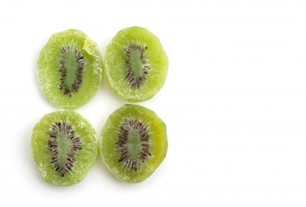 Fruta de kiwi seca