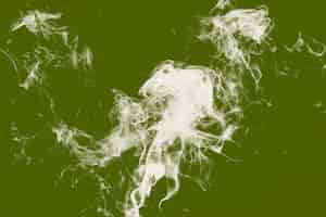 Foto grátis fumo branco no fundo de musgo