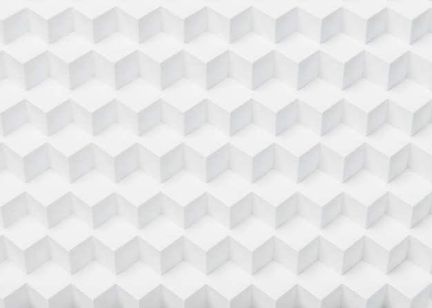 fundo 3d com cubos brancos