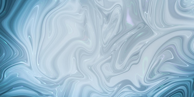 Fundo abstrato azul marmoreado. Padrão de mármore líquido.