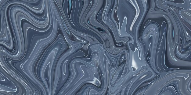Fundo abstrato azul marmoreado. Padrão de mármore líquido.
