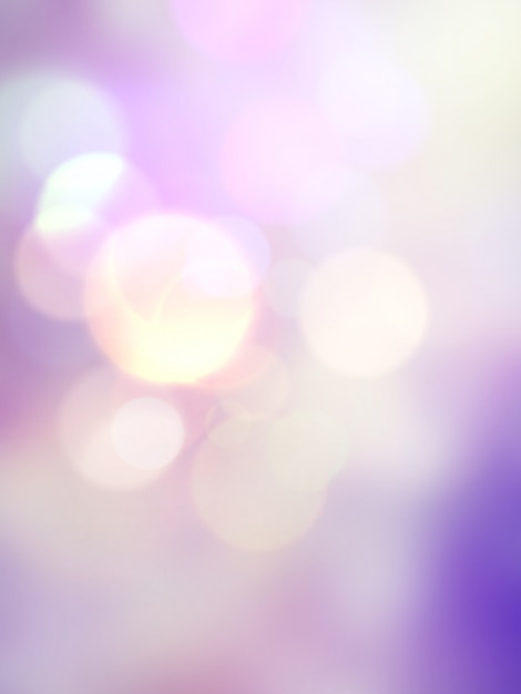 Fundo abstrato com projeto luzes do bokeh