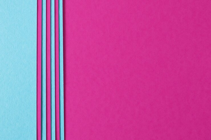 Foto grátis fundo abstrato de composição rosa e azul com cartão de textura