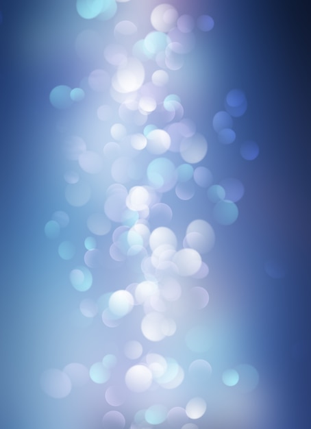 Foto grátis fundo abstrato de natal com luzes de bokeh