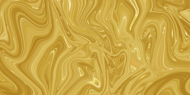 Fundo abstrato de tinta a óleo amarela e dourada tinta a óleo tinta a óleo amarela e dourada para fundo fundo abstrato de textura de padrão de mármore amarelo e dourado