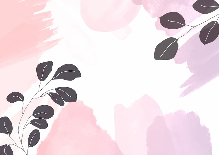Foto grátis fundo abstrato pintado à mão com aquarela floral