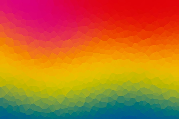 Fundo abstrato pop desfocado com cores primárias vivas