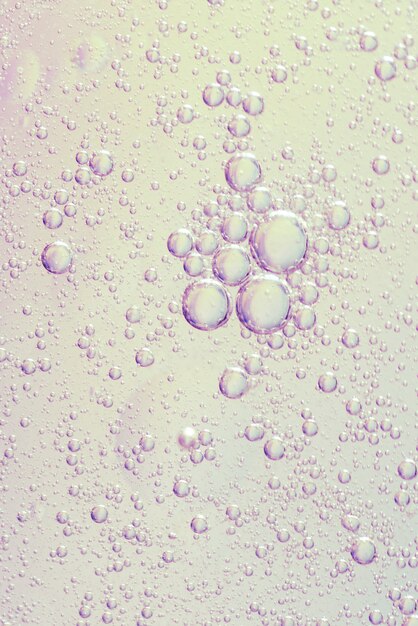 Fundo abstrato rosa suave com bolhas