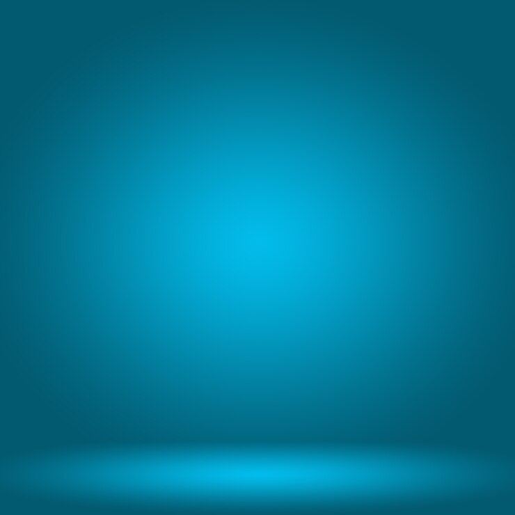 Foto grátis fundo azul do gradiente de luxo abstrato. liso azul escuro com vinheta preta studio banner.