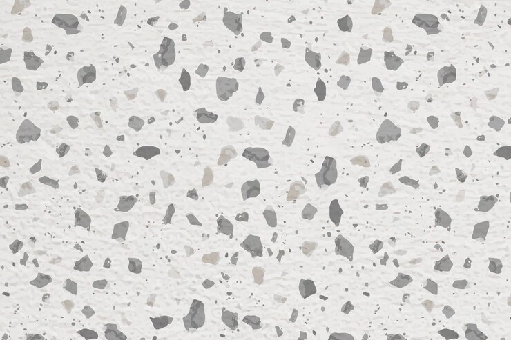 Foto grátis fundo cinza estético, design estético terrazzo