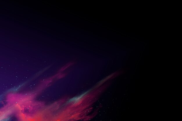 Fundo colorido abstrato do espaço da nebulosa