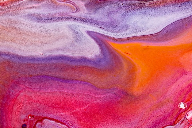 Foto grátis fundo colorido da arte da arte fluida diy textura fluida abstrata
