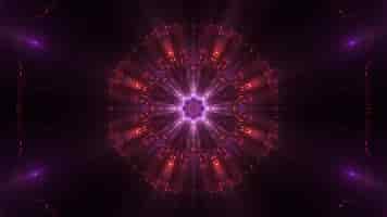 Foto grátis fundo cósmico com luzes laser coloridas
