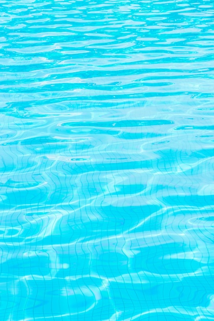 Fundo da água da piscina