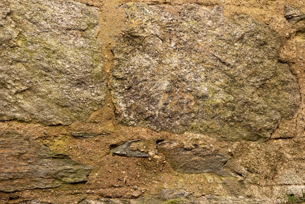 Fundo da parede de pedra envelhecida