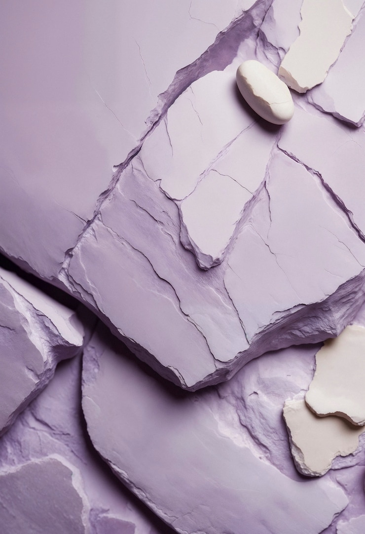 Foto grátis fundo de cor lavanda com textura abstrata