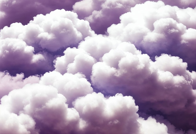 Foto grátis fundo de cor lavanda com textura de nuvens