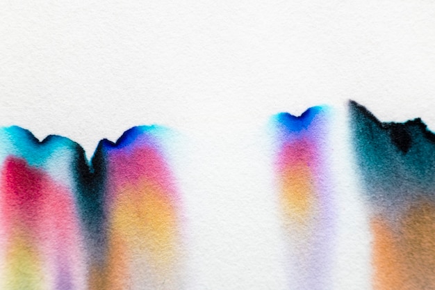Fundo de cromatografia abstrato estético em tons coloridos