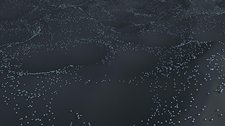 Foto grátis fundo de dobras onduladas geométricas abstratas