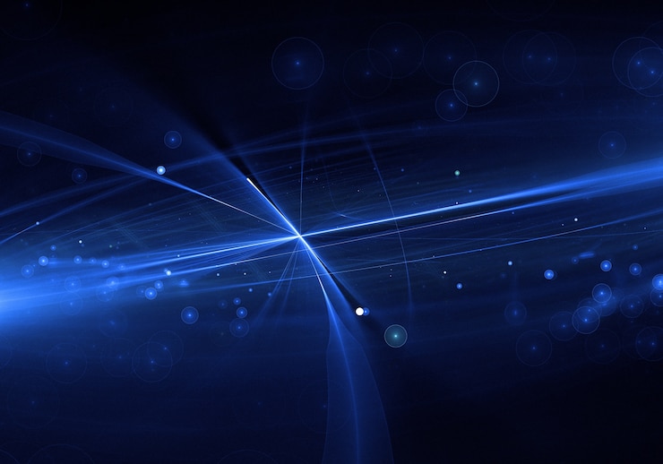 Foto grátis fundo de flare de lente azul abstrato